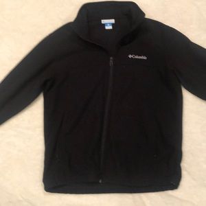 Columbia Black zip up jacket size large